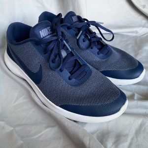 Nike Flex Athletic Running Shoe - Navy